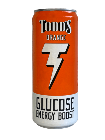 TODD’S ORANGE ENERGY 330ML CANS