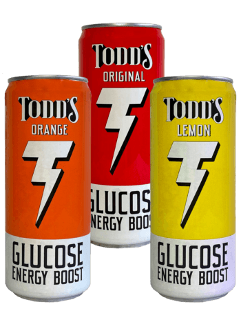 TODD’S ENERGY ORIGINAL-ORANGE-LEMON MIX 330ML CANS